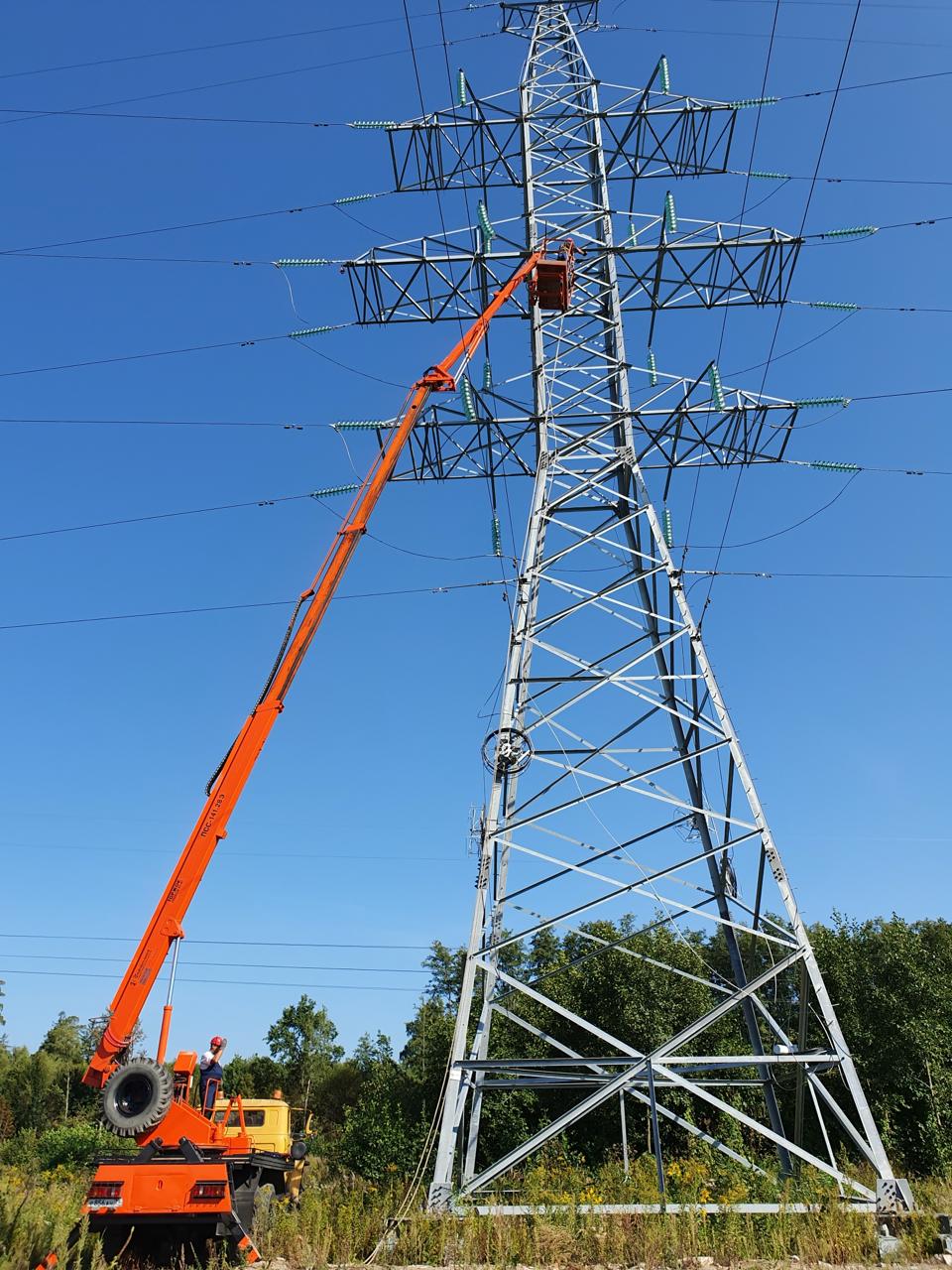 Строительство ЛЭП