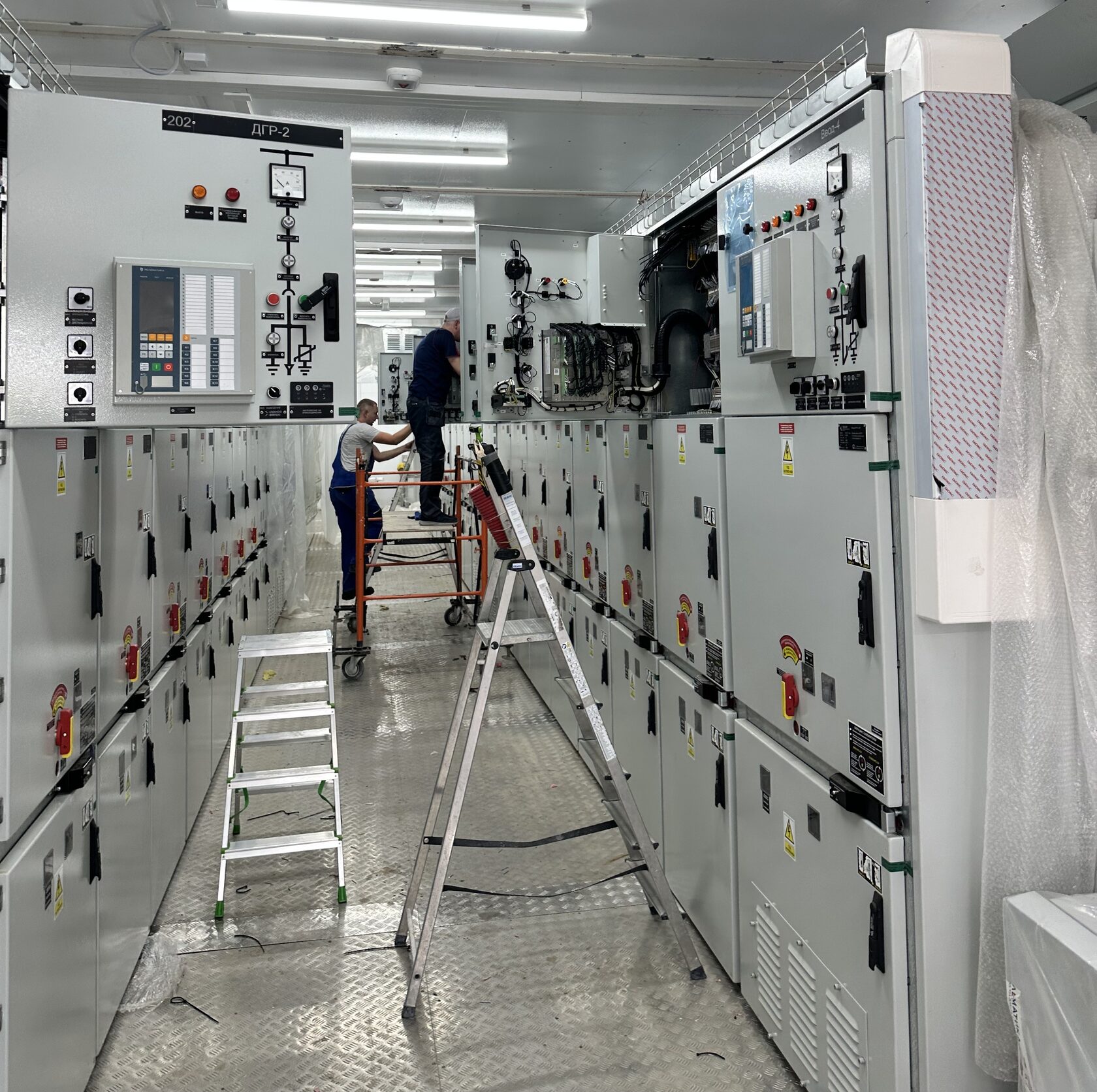 Строительство подстанций